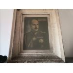 Картина с рамка Цар Борис антикварна цена 20 лева продава Ем Комлект Дружба 0884333269