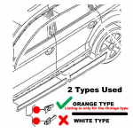 Щипка лайсна врата Audi Q7 (2015-) Ауди Кю7 продава Ем Комплект Дружба 0884333261
