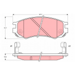 Накладки предни Nissan Almera N15 2.0 Almera P10 1.6 AVENIR цена 15 лева продава Ем Комплект Дружба 0884333261