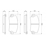 Накладки предни Peugeot 104 Renault 12 14 15 17 20 4 5 6 Продава Ем комплект Дружба 0884333261