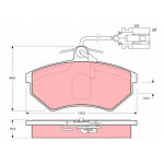 Накладки предни AUDI 100 80 A4 (B5) SEAT IBIZA II VW GOLF III VENTO цена 25 лева Продава Ем Комплект Дружба 0884333261 KS10111 8A0698151 357698151C