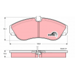 Накладки предни CITROEN JUMPER PEUGEOT BOXER FIAT DUCATO -2002 Продава Ем Комплект Дружба 0884333261