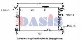 Радиатор воден OPEL ASTRA F 1.4 1.6 цена 85 бимберици Ем комплект 0884333269