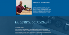 Г-н Рикардо Делгадо, дами и господа, от La Quinta Columna (Петата колона ваксини вксинации тъпандемия