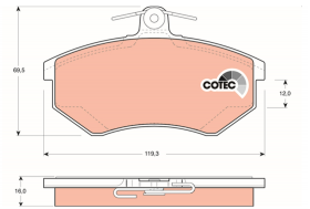 Накладки предни SEAT CORDOBA IBIZA II INCA TOLEDO VW CADDY II GOLF 2 3 IV 1.4-2.2 -2005 продава Ем Комплект Дружба 0884333261 357698151A 357698151D 533698151 JZW698151F