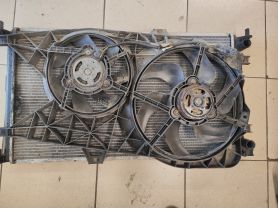 Renault TRAFIC II 2006-2013 2.5 dCi  вантилатор перки радиатор 150 лв Ем комплект 0884333269