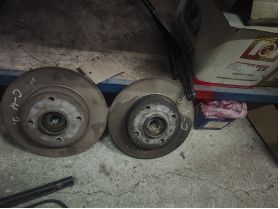 Дискове спирачни задни Citroen C-4 цена 7 евро с главини 0884333269  CITROEN BERLINGO, BERLINGO/MINIVAN, C2, C2 ENTERPRISE, C3 I, C3 PLURIEL, C4, C4 I, C4 PICASSO I, XSARA PICASSO; PEUGEOT 1007, 307