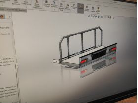 Проект за рампа алуминий за един,  два мотора и колела на кемпери с американски тегличи Ем Комплект 0884333269