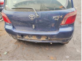 Toyota YARIS (1999-) задна броня 100 лв заден капак, стоп ляв десен- моторчи чистачки Ем Комплект 0884333269