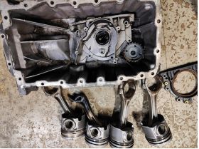 Audi VW Seat Skoda MK3 06-09 TDI 2.0 D картер 60 лв зъбно колело колянов вал 40 лв Ем Комплект 0884333269 бутала биели