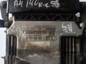 AUDI A4 2.0 TDI PD 140HP ECU 03G906016JD 0281012654 компютър 150 лв Ем Комплект 0884333269