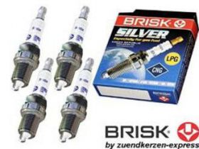 BRISK BR LR17YS-9 Свещ искрова сребърен пропан бутан и метан (LPG и CNG) 6 евро 0884333269