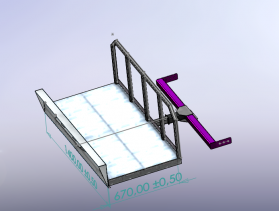 Проект за рампа алуминий за един,  два мотора и колела на кемпери с американски тегличи Ем Комплект 0884333269