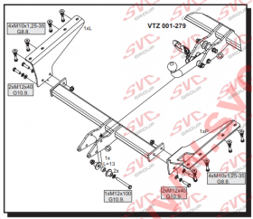 Теглич стационарен HONDA CR-V III 2006-2012 цена 320 лева Ем Комплект Дружба 0884333261