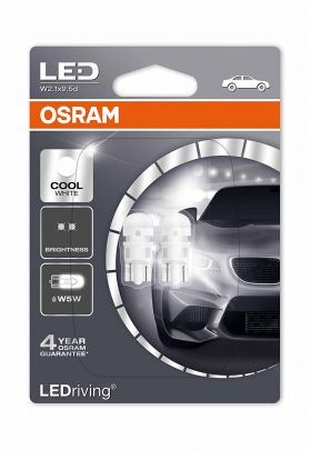 Диодни крушки W5W Osram 2880CW-02B 6000K LED комплект продава Ем Комплект Дружба 0884333261