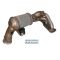 CITROEN C3, C4, I; MINI (R55, R56, R57); PEUGEOT 207, 308 1.4/1.6 10.06- катализатор 367 лв Ем Комплект 0884333261