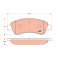 Накладки предни CITROEN Berlingo C-Elysee C2 C3 C4 DS3 XSARA OPEL CORSA F CROSSLAND ROCKS PEUGEOT 1007 2008 206 207 208 301 307 цена 35 лева Продава Ем Комплект Дружба 0884333261